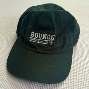 Bounce Sporting Club Green Cotton Cap Hat